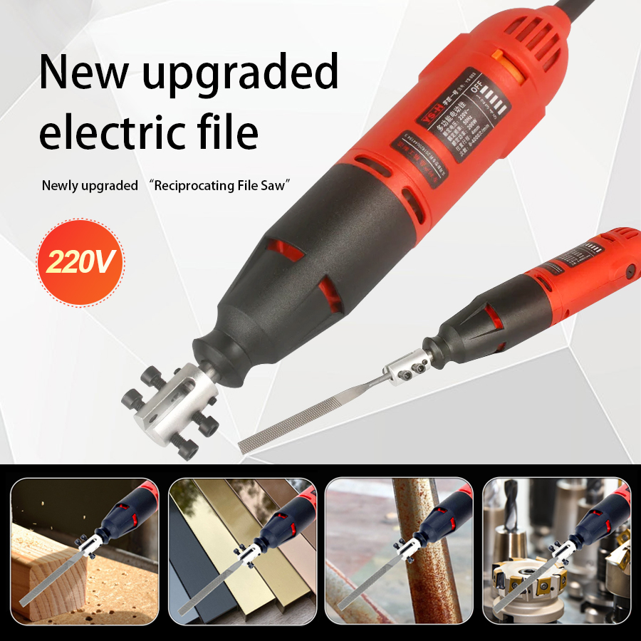 Metal Saw Reciprocating - ไฟฟ้าแฟ้ม Dual Purpose เลื่อยลูกสูบเครื่องบด Sharpening ตัดเลื่อยการจัดเก็บแม่พิมพ์โลหะตัดเครื่องมือขัด