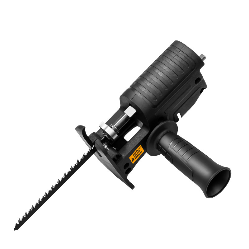 Metal Saw Reciprocating - หัวแปลงสว่านไฟฟ้าเป็นเลื่อยลูกสูบ สำหรับงานตัดไม้และโลหะ พร้อมใบเลื่อย
