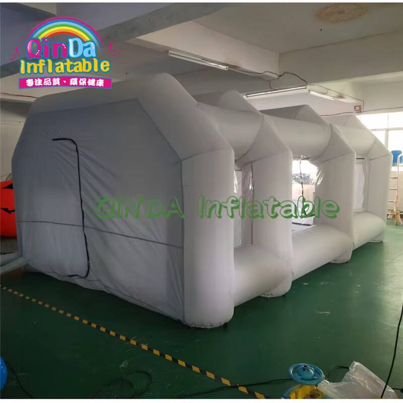 Inflatable Paint Booth - บูธพ่นสีแบบพกพาสำหรับรถยนต์ / เต็นท์พ่นสีรถยนต์แบบพองลม / เต็นท์โรงรถแบบพองลม