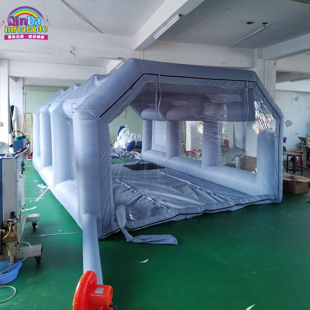 Inflatable Paint Booth - เต็นท์พ่นสีแบบเป่าลมขนาดใหญ่หลากหลายรุ่น บูธพ่นสีแบบเป่าลมสำหรับรถยนต์