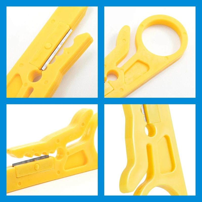 Plasma Cutter Portable - เครื่องมือตัดและปอกสายไฟ คีมย้ำสายไฟ มีดปอกสายไฟอเนกประสงค์ คีมย้ำสายไฟขนาดเล็ก พกพาสะดวก สำหรับงานไฟฟ้า