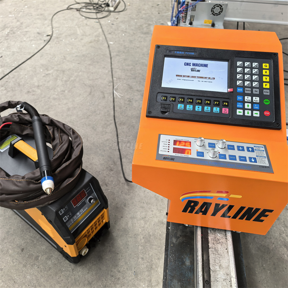Plasma Cutter Portable - เครื่องตัดพลาสม่าแบบแกนทรี CNC พร้อมมอเตอร์สเต็ปเปอร์ใหม่ ชุดลูกปืนและเฟืองสำหรับตัดเหล็ก