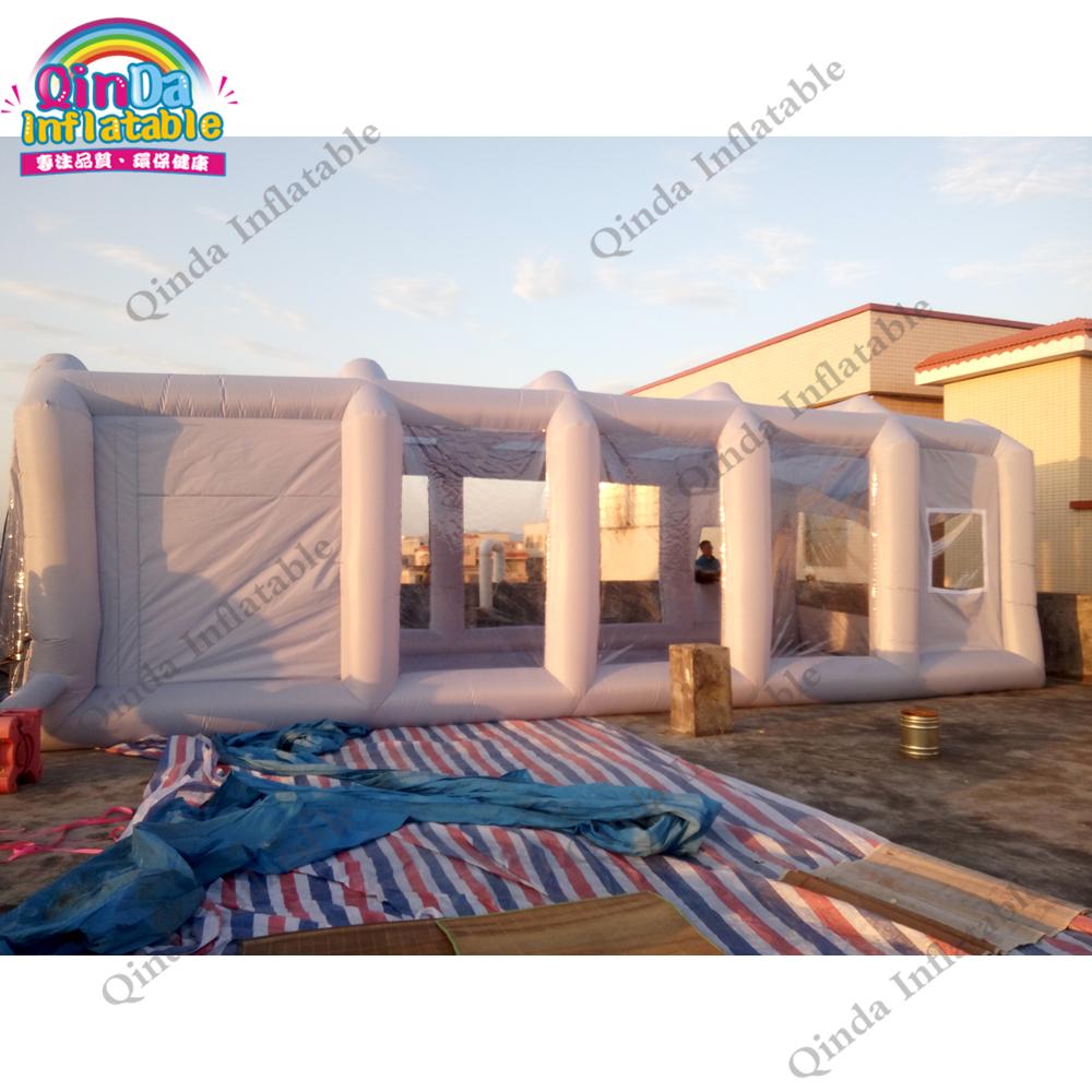 Inflatable Paint Booth - เต็นท์พ่นสีแบบพกพา ราคาประหยัด มือสอง พร้อมระบบกรอง