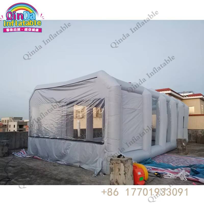 Inflatable Paint Booth - เต็นท์พ่นสีแบบพกพาสำหรับรถยนต์ แบบเป่าลม สำหรับใช้งานกลางแจ้ง ขายโดยซัพพลายเออร์จากจีน