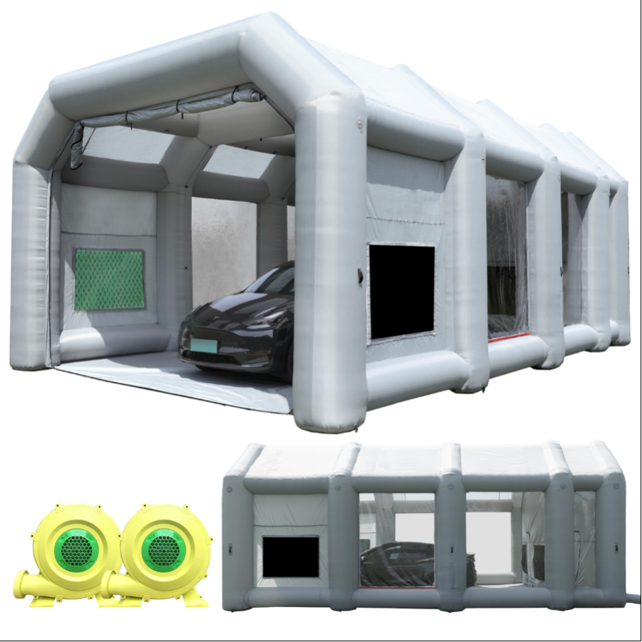 เต็นท์พ่นสีแบบพกพาขนาด 26x14x1 - Inflatable Paint Booth บทวิจารณ์และราคา