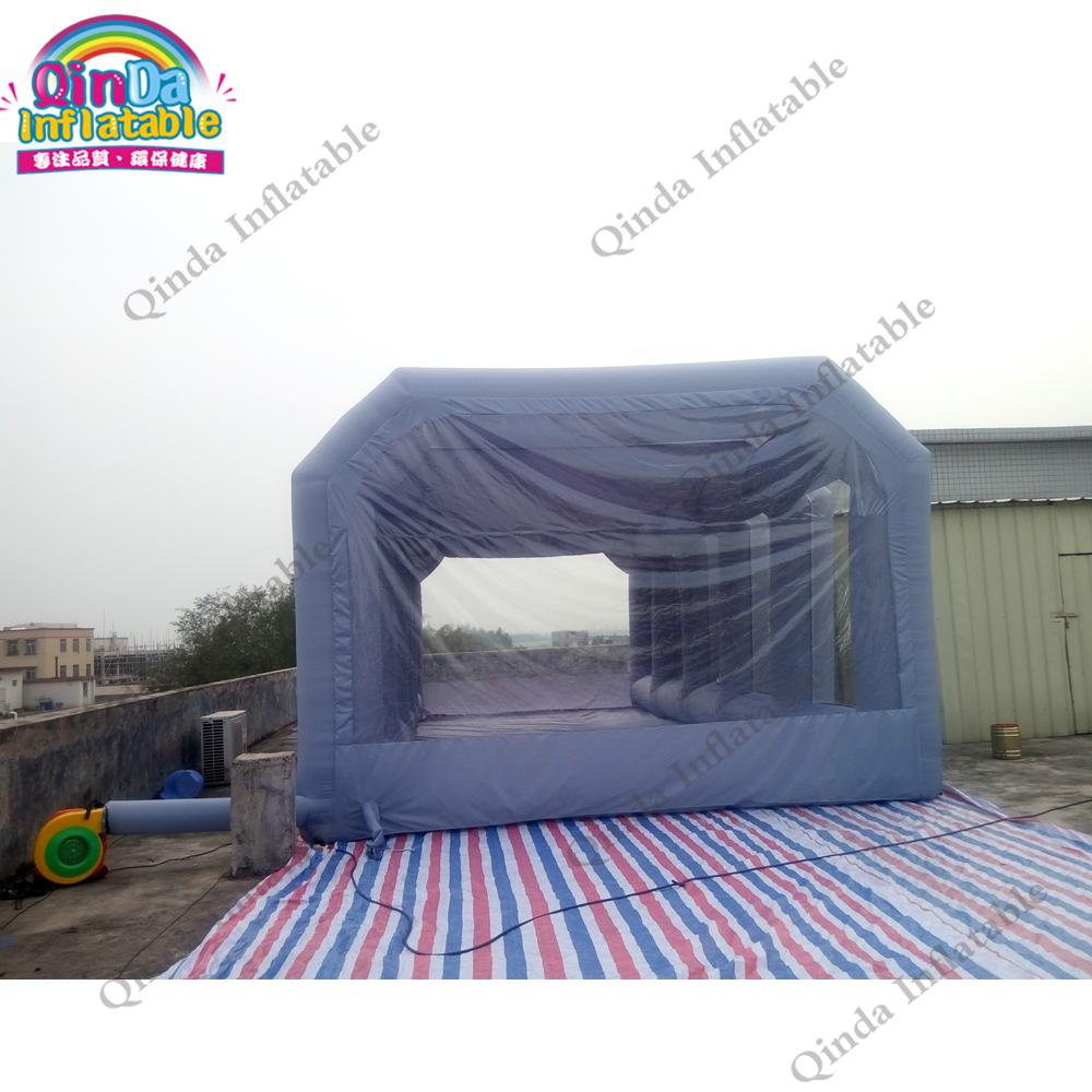 เต็นท์ tempat minum semprot ลม - Inflatable Paint Booth บทวิจารณ์และราคา