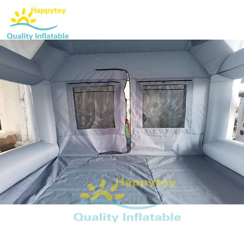 รถ-จัดแต่งทรงผมล้างรถ Inflatab - Inflatable Paint Booth บทวิจารณ์และราคา