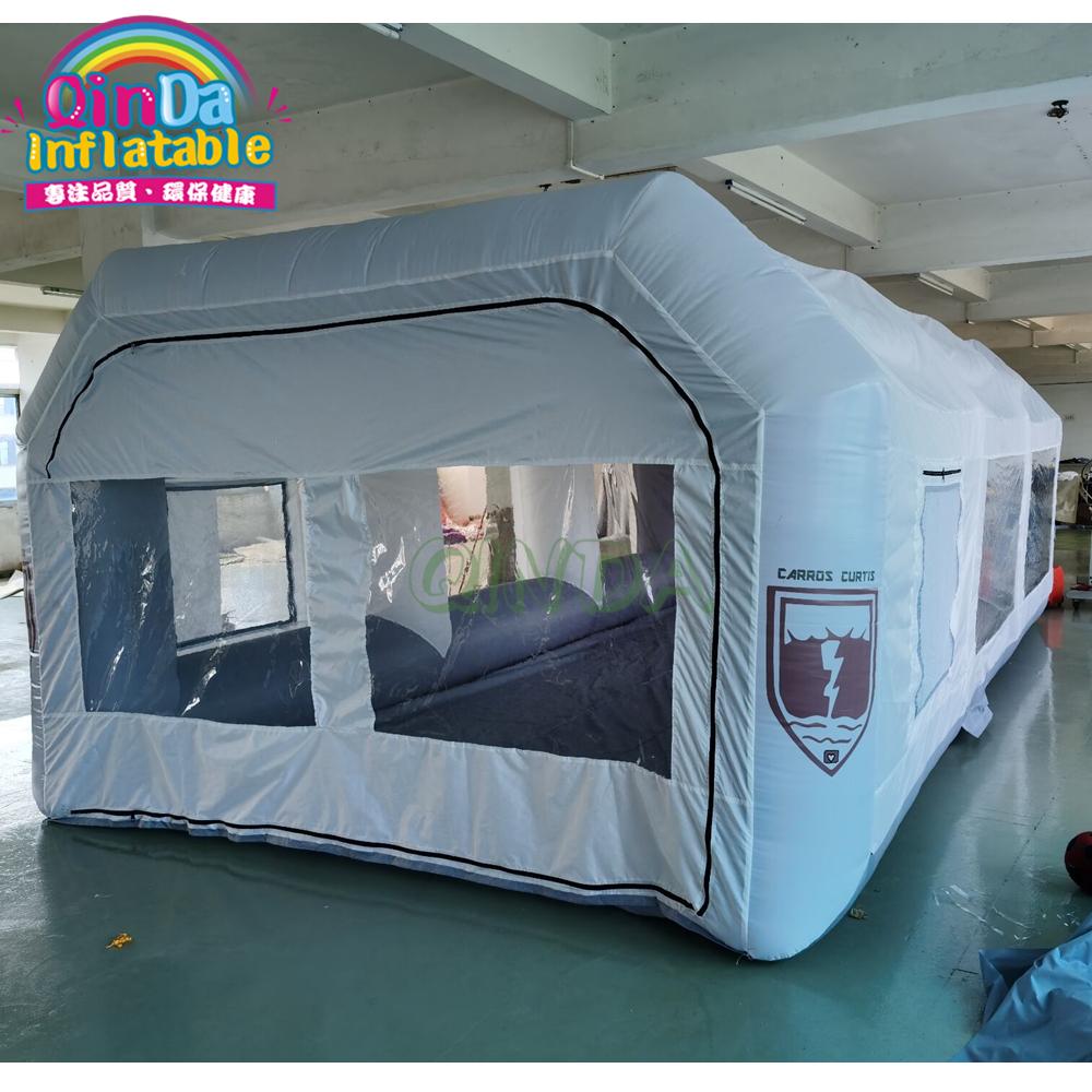 เต็นท์พ่นสีแบบเป่าลม 2 เครื่อง - Inflatable Paint Booth บทวิจารณ์และราคา
