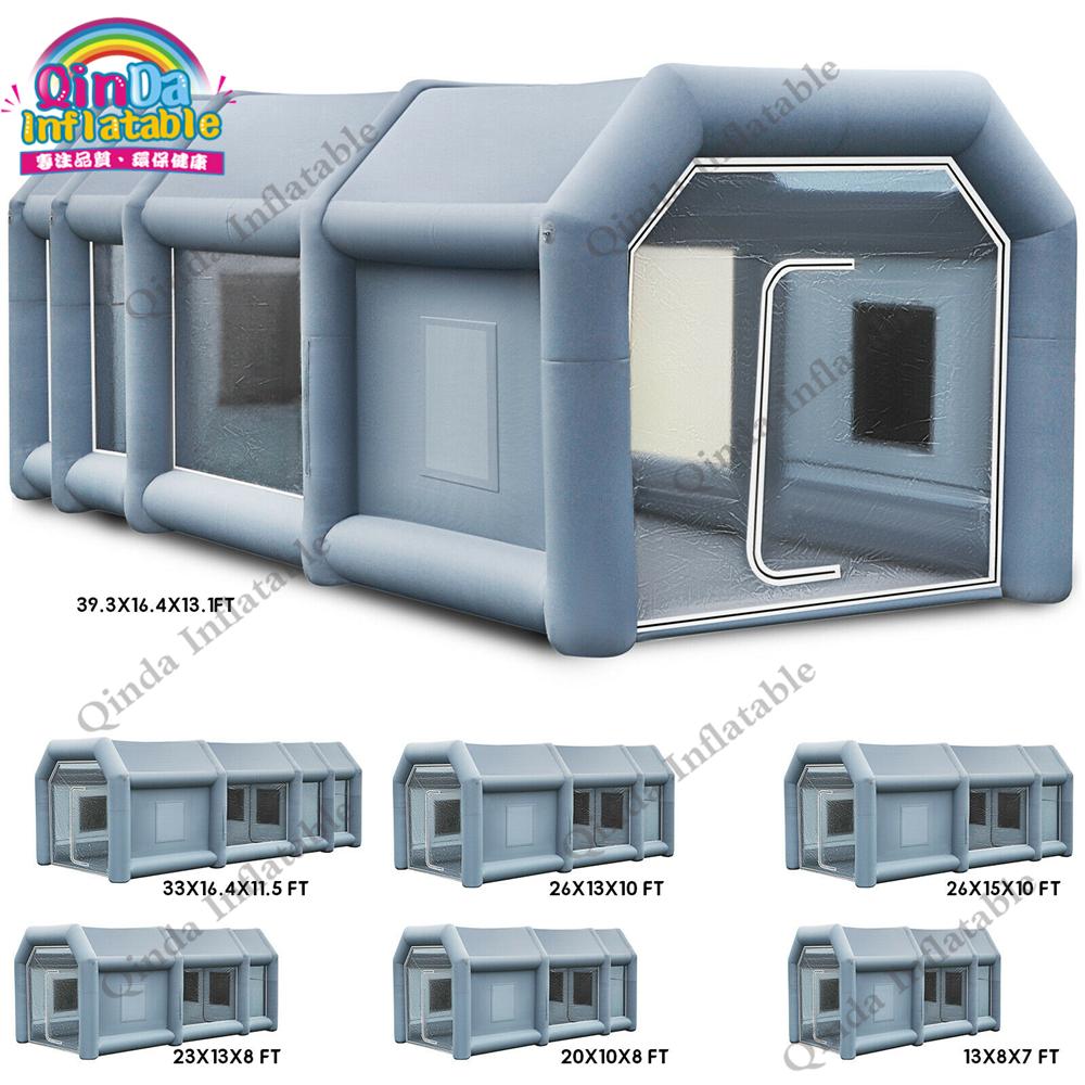 เต็นท์พ่นสีแบบพกพาสำหรับพ่นสีร - Inflatable Paint Booth บทวิจารณ์และราคา