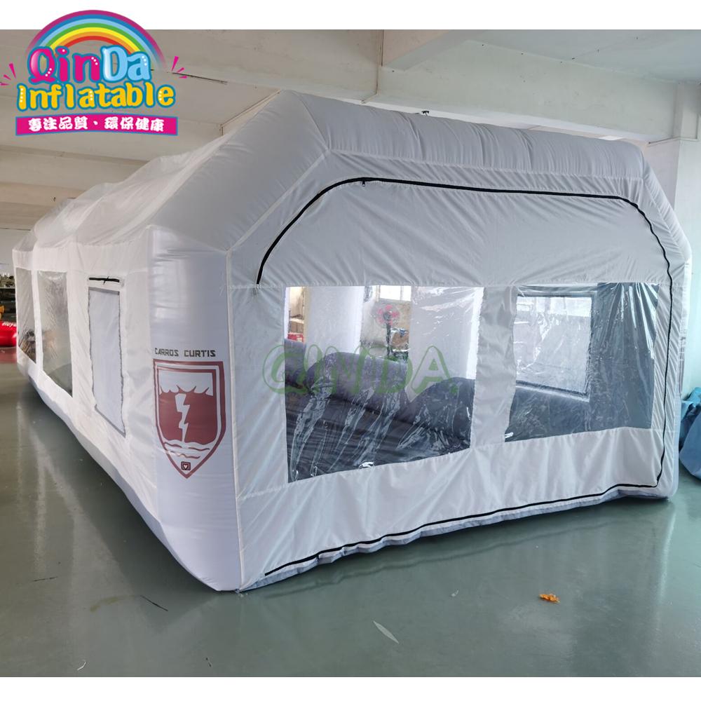 เต็นท์พ่นสีรถยนต์แบบเป่าลม ดีไ - Inflatable Paint Booth บทวิจารณ์และราคา