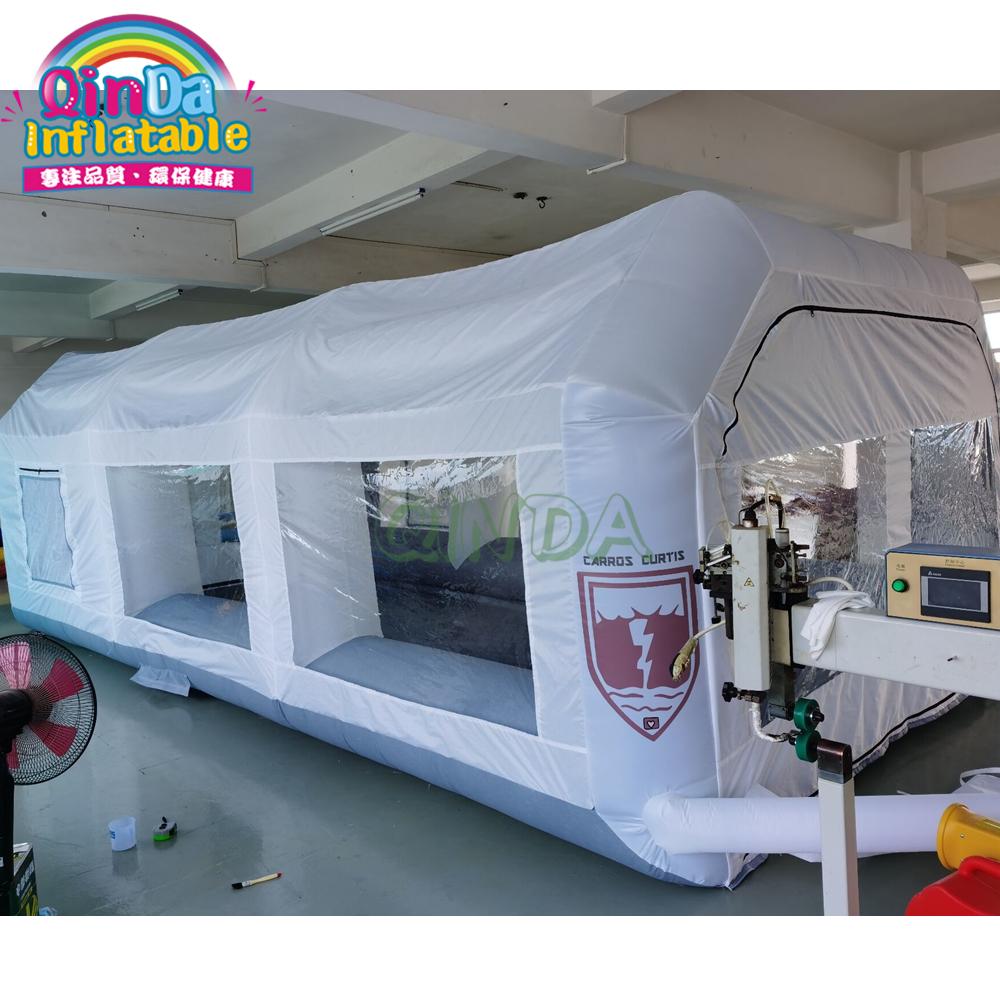เต็นท์พ่นสีรถยนต์แบบเป่าลม ดีไ - Inflatable Paint Booth บทวิจารณ์และราคา