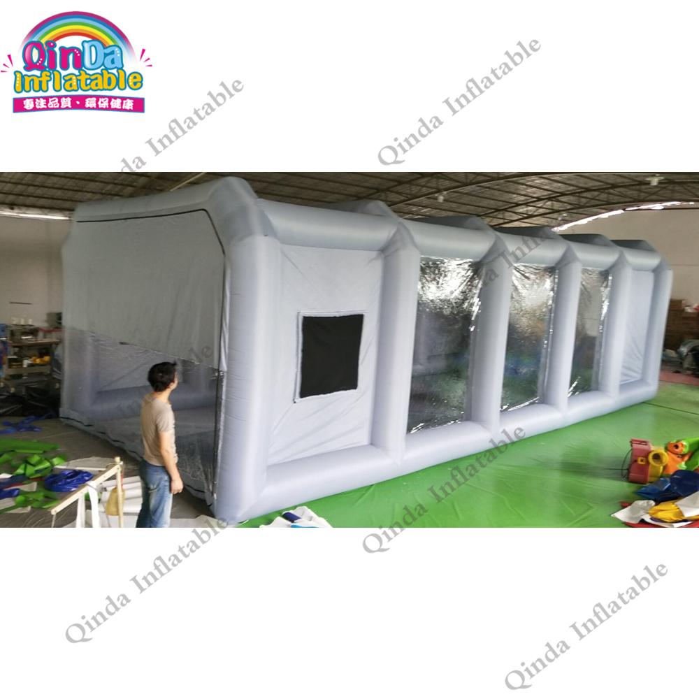 เต็นท์พ่นสีคุณภาพสูง ขนาด 10x5 - Inflatable Paint Booth บทวิจารณ์และราคา