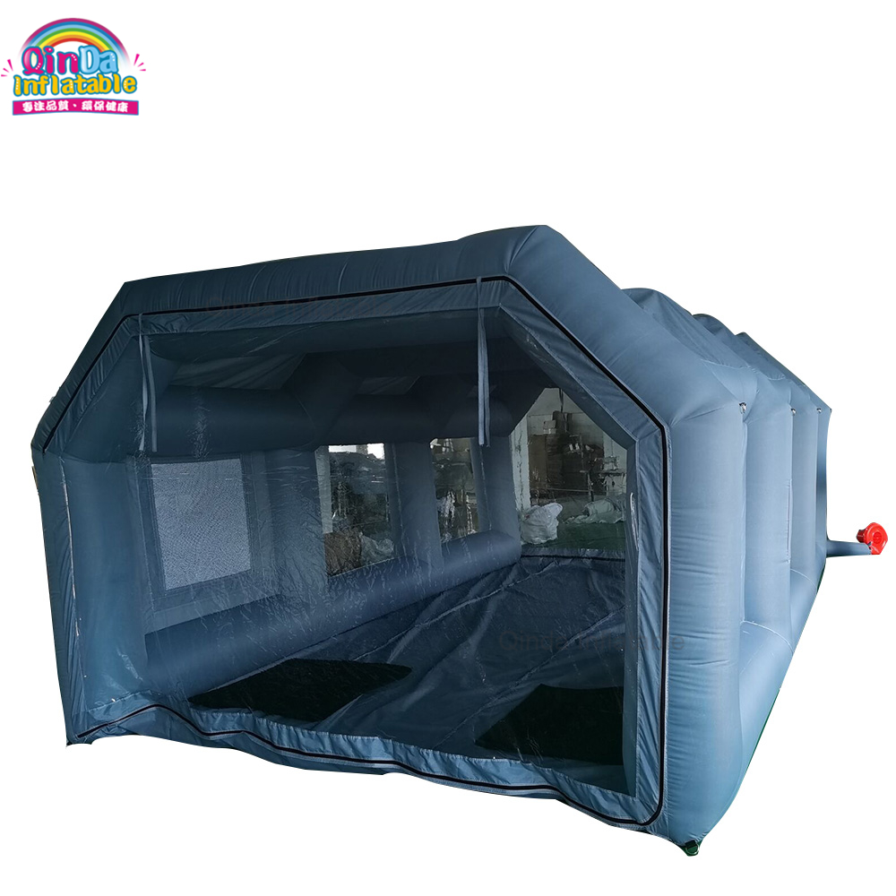 เต็นท์พ่นสีแบบเป่าลมขนาดใหญ่หล - Inflatable Paint Booth บทวิจารณ์และราคา