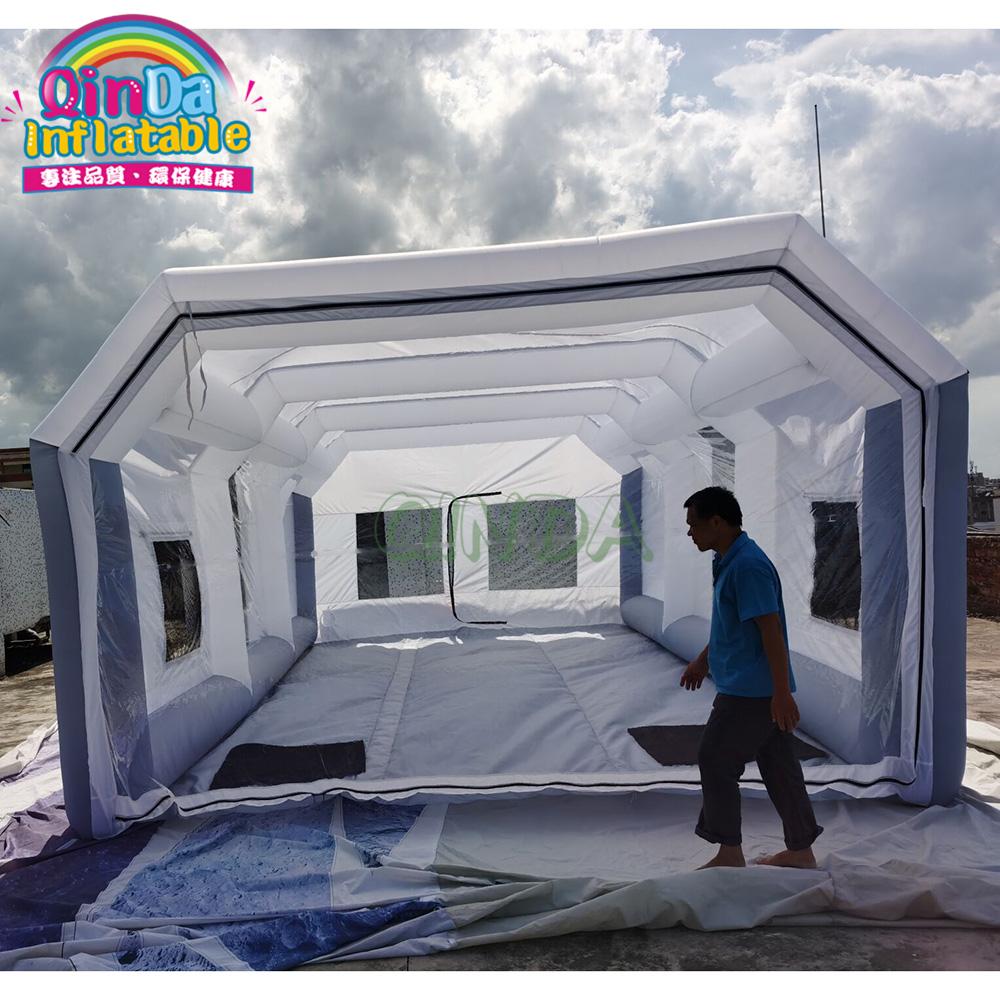 เต็นท์พ่นสีรถยนต์แบบเป่าลมขนาด - Inflatable Paint Booth บทวิจารณ์และราคา