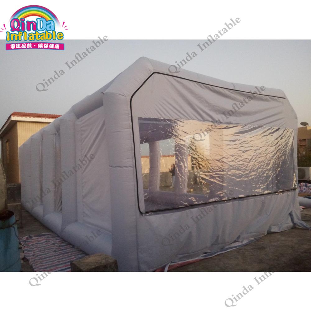เต็นท์พ่นสีแบบพกพา ราคาประหยัด - Inflatable Paint Booth บทวิจารณ์และราคา